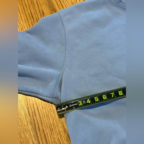 Carhartt Blue‎ Crewneck Sweater Classic Casual Design 3XL Loose Fit Working Man - Picture 3 of 7